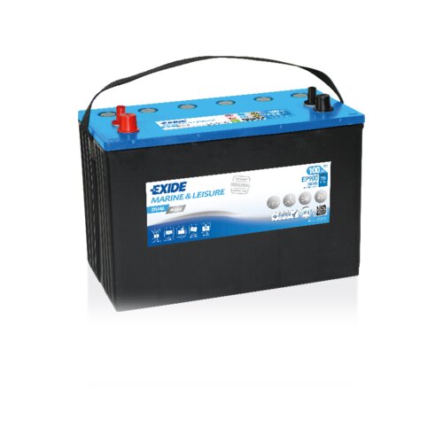  Baterija Exide Dual AGM 12V 100Ah EP900 Slike