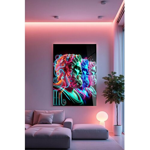 Wallity Zidna slika Hhlneon003, 40x60 cm Cene