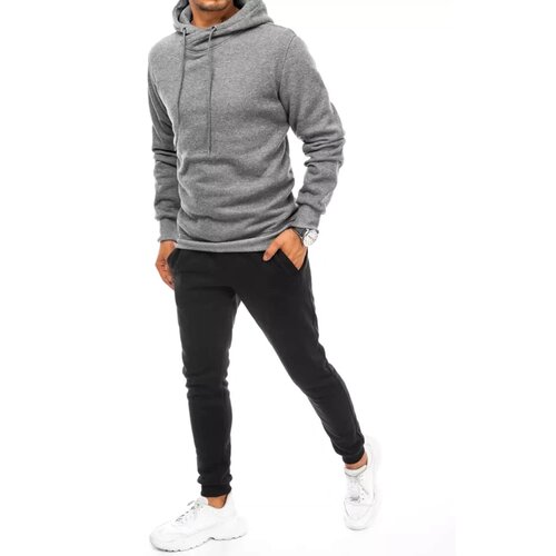 DStreet Gray and black men's tracksuit AX0669 Cene