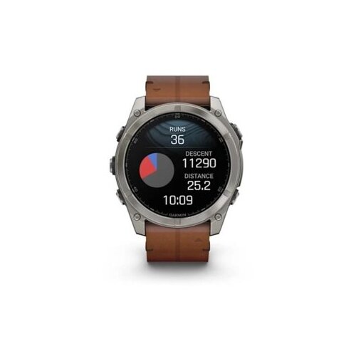 Garmin fenix 8 3.56 cm (1.4) amoled 51 mm digital 454 x 454 pixels touchscreen titanium wi-fi gps (satellite) Slike