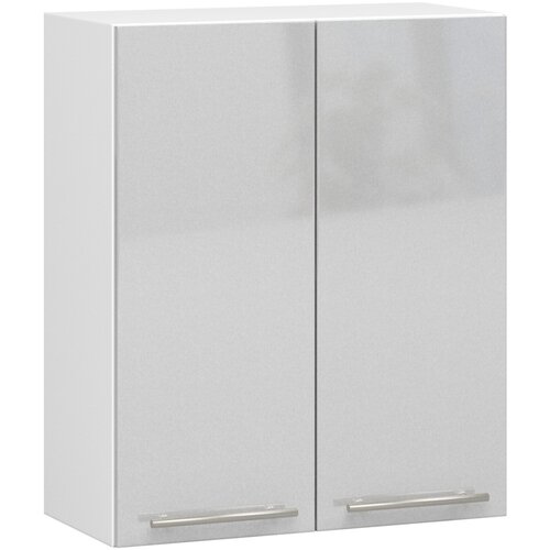AKORD VISIČNI KUHINJSKI KABINET OLIVIA V 60cm BELO-METALIK SJAJ H720, (21713709) Cene