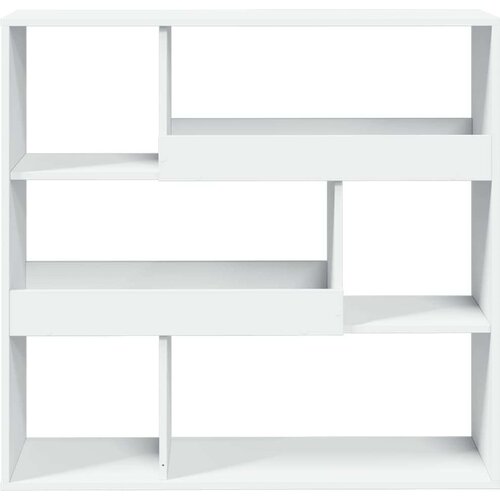  za knjige / sobna pregrada bijeli 100 x 33 x 94 5 cm Slike