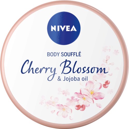 Nivea Body soufflé cvet trešnje & jojoba ulje 200ml Slike