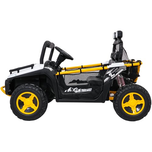 Buggy na akumulator UTV SPEED 2x80W- dvosjed - bijeli Slike