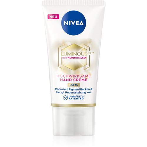 Nivea Cellular Luminous 630 krema za roke proti pigmentnim madežem SPF 15 50 ml Slike