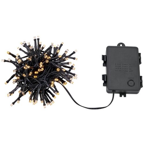 Marksl&amp;ouml;jd Svetlobna veriga &amp;scaron;tevilo žarnic 160 ks na baterije dolžina 12 m Solox &amp;ndash; Slike