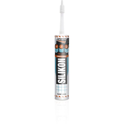 Texo Silikon sanitarni prozirni, 280 ml Cijene