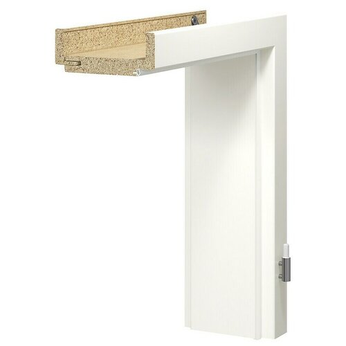 GETADOOR Laminit Dovratnik GL222 (650 x 2.000 mm, Debljina stijenke: 240 mm, Smjer otvaranja: Desno, Arktički bijela) Cijene