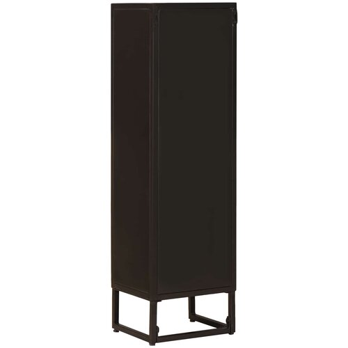  Highboard 35 x 30 x 120 cm Čvrsto Mango Drvo i Inženjersko Drvo Slike