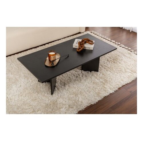 Hanah home sto za kafu sabin wood black Slike