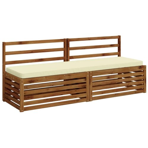  Jastučić za klupu - 1 dio VUGHT 100% poliester Krem - Krem (poliester) 200 x 50 cm 1 Cijene