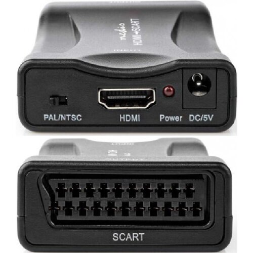 Nedis HDMI ulaz na SCART izlaz jednosmerni, 1080p, 1.2 Gbps, Black VCON3461BK Slike