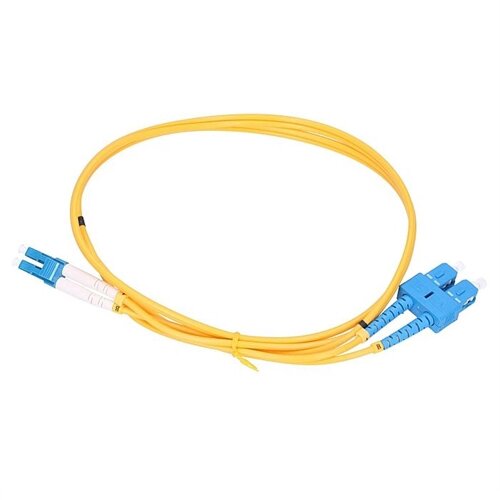 Extralink Patchcord SM SC/UPC-LC/UPC Duplex 3.0mm, 2m Cene