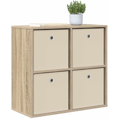  Kreveta s ladicama Sonoma hrast 68,5 x 32 x 67 cm Slike