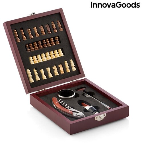 InnovaGoods set za vino i &amp;scaron;ah 2/1 15x5x17cm Slike