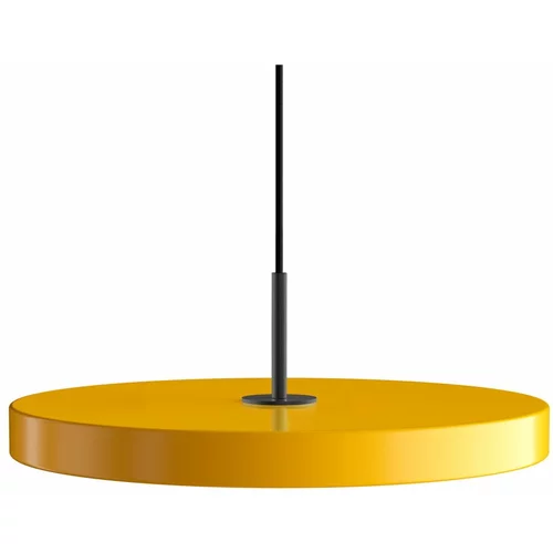 UMAGE Oker rumena LED viseča svetilka s kovinskim senčnikom ø 43 cm Asteria Medium –