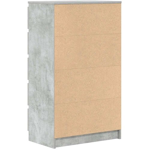  Ladičar siva boja betona 60 x 36 x 103 cm od konstruiranog drva Slike