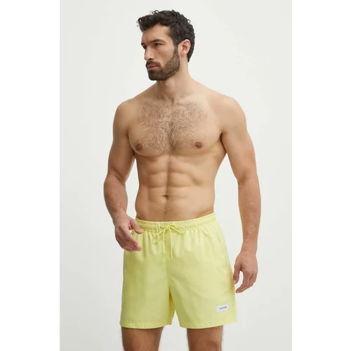 Tommy Hilfiger Kratke hlače za kupanje boja: žuta, UM0UM03215