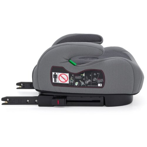 Petite&amp;amp;Mars booster autosjedalica Optimus Pro i-Size (125-150 cm), Grey Air Slike
