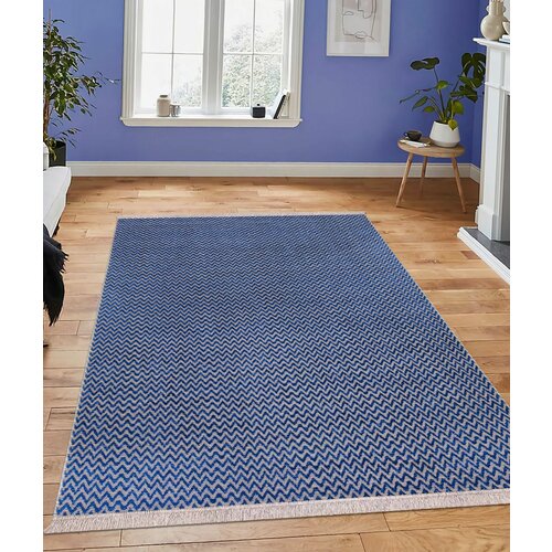  23033A  - Navy Blue   Navy Blue Carpet (120 x 180) Cene