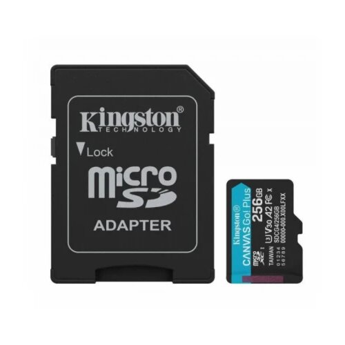 Kingston Micro SD 256B Canvas Go Plus SDCG4/256GB +adapter Cene