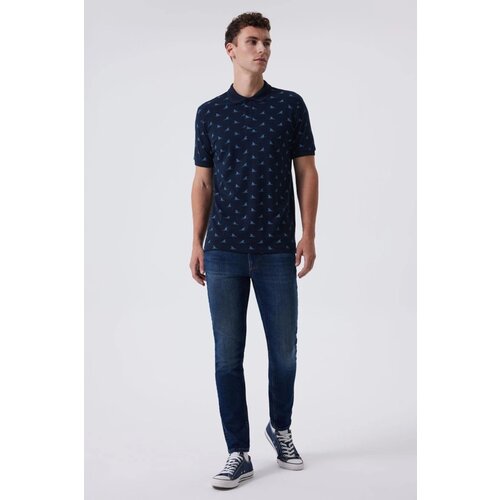 Lee Cooper Shark Men&amp;#039;s Pique Polo Collar T-Shirt Slike
