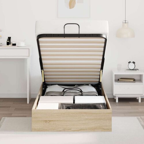  Otoman krevet Sonoma hrast 193 x 120 x 25 cm Iverica - sonoma hrast 100 x 200 cm Slike