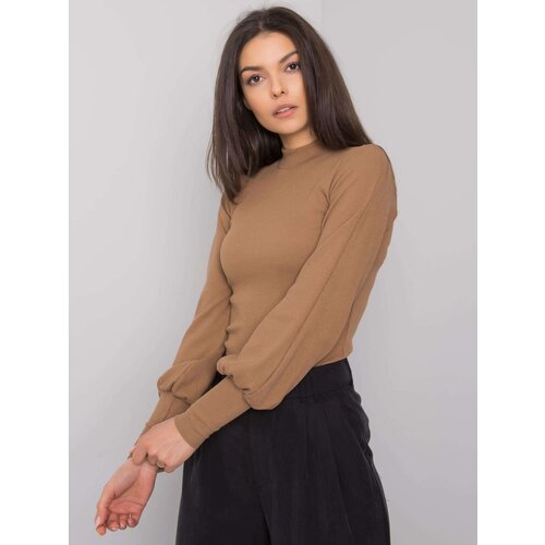 RUE PARIS Blouse-RV-BZ-5223.15-light brown Cene