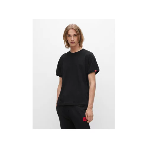 Hugo Homewear majica kratkih rukava boja: crna, glatki model