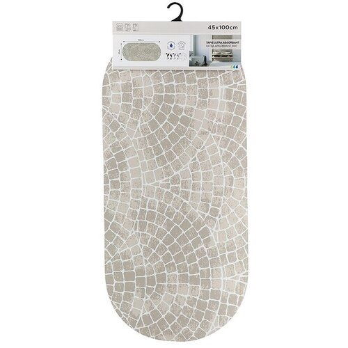  Tendance kupaonski tepih Oval Mat 45x100 cm, bež mramor Cijene