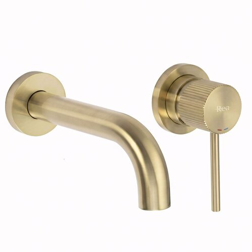 REA Bath Ugradbena Umivaonička Slavina Rea Lungo Stripe Brush Gold Cijene