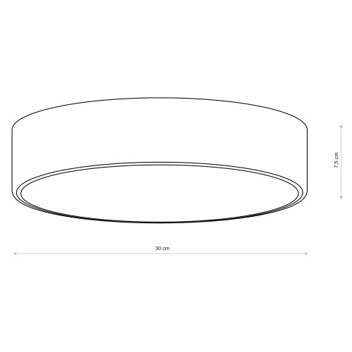Brilagi plafonsko svetlo clare 2xE27/24W/230V prečnik 30 cm ružičasto Slike