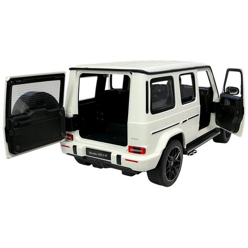  R/C Car Mercedes G63 Radio Control Rastar White Slike