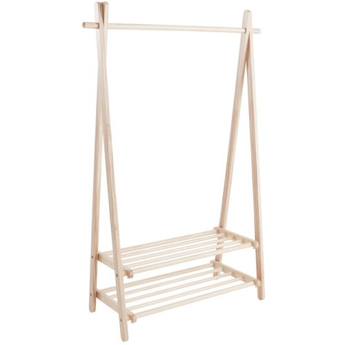 Jotex Stalak za odjeću od masivnog bora u svijetloj prirodnoj boji 100x150x41 cm Cole &amp;ndash; Slike
