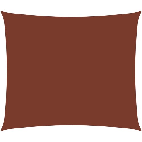 vidaXL jedro protiv sunca od tkanine Oxford pravokutno 4x5 m terakota Cene