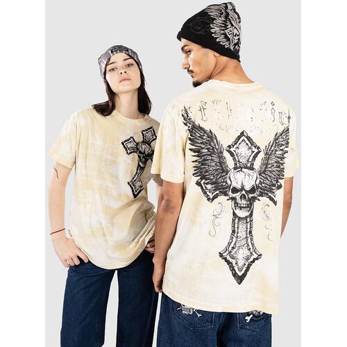 Affliction Saints T-shirt vintage white Cene