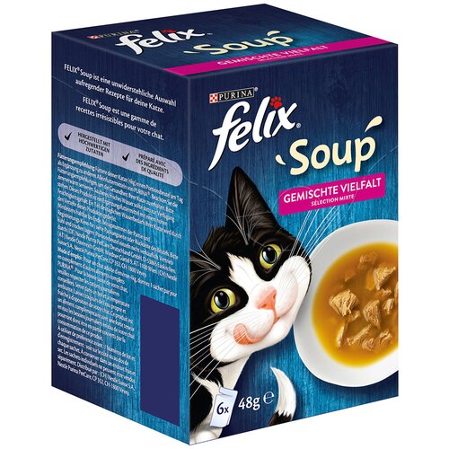 Felix Soup 6 x 48 g - Mešana raznolikost Cene