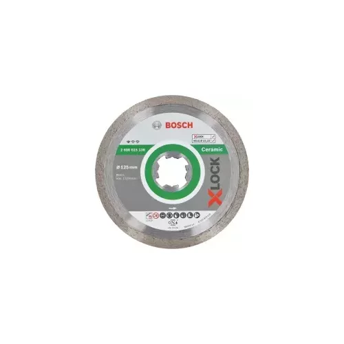 Bosch Shield D.* 125x22 Polna keramična x-lock, (21106001)