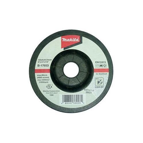 Makita brusni disk sa presovanim centrom B-17653 Slike