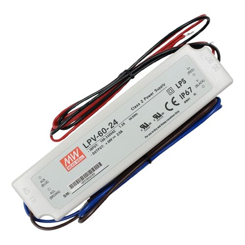 Mean Well prekidačko napajanje LPV-60-24, led, 60W Cene
