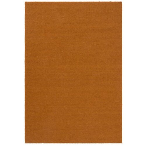 Jotex Gorčično rumena ročno tkana preproga iz me&amp;scaron;anice volne 160x230 cm Row &amp;ndash; Slike