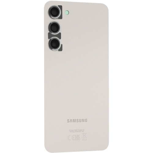 Samsung Zadnje steklo z leco priloženo, original za Galaxy S23 Plus - Krem, (20897949) Slike