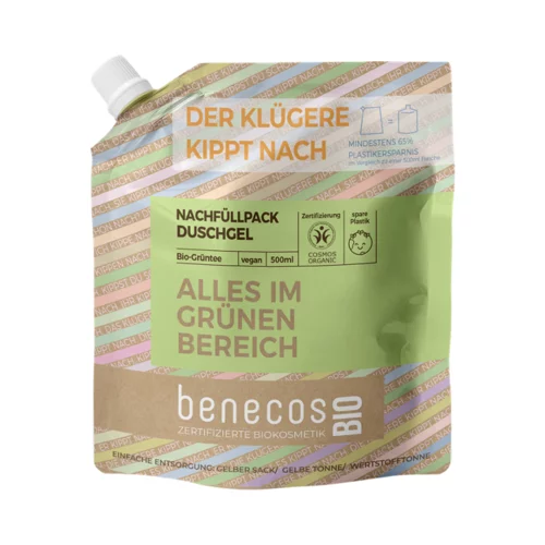 Benecos benecosbio gel za tuširanje "sve je zeleno" - 500 ml