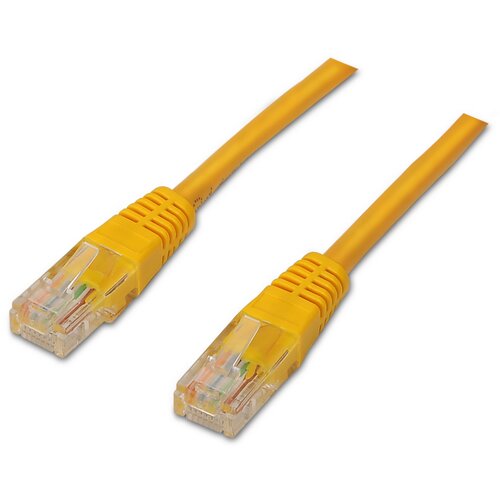 AISENS RJ45 CAT.6 UTP AWG24 RUMEN 3,0M Omrežni kabel 3.0M, (20754550) Cene