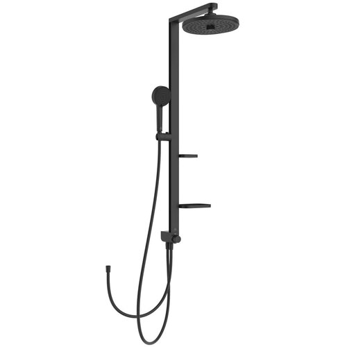 Ideal Standard Mat črna kovinska tuš garnitura 110 cm ALU+ – Cene