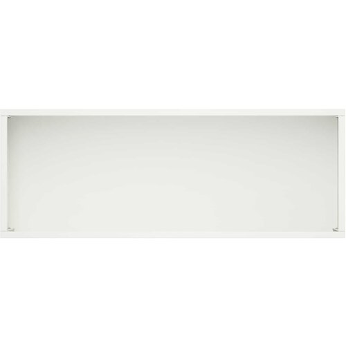  Vrtna saksija Bijela 80 x 30 x 49 cm Čelična vrata Slike