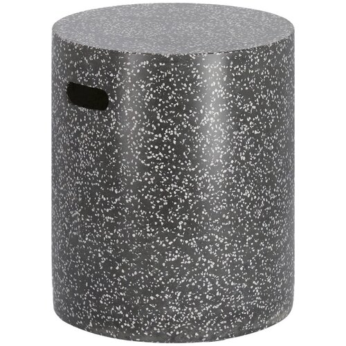 Kave Home Črna betonska dodatna mizica Kave Home Jenell, ⌀ 35 cm Slike