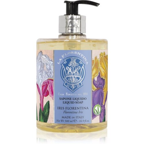 La Florentina Florentina Iris Liquid Soap naravno tekoče milo za roke z vonjem cvetja 500 ml Cene