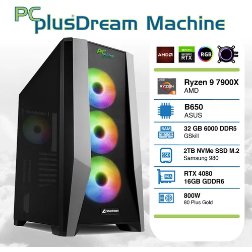 PCPLUS DREAM MACHINE PC PCPLUS R9 7900X/32/2/DOS
