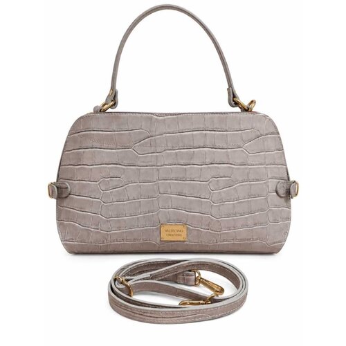 Valentino Creations Ženska koŽna torba v985coc/ siva Cene
